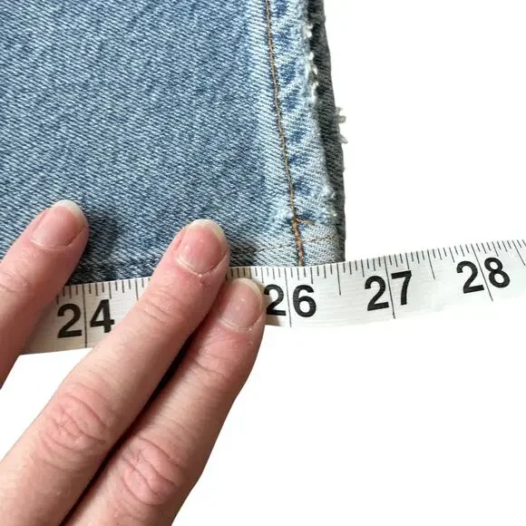 NEW AGOLDE Riley Straight Crop Jeans Distressed - Picture 11 of 11